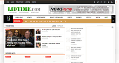 Desktop Screenshot of lidtime.com